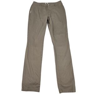 Five Star General Khaki Chino Pants 5 27 Womens Tan Straight Leg Stretch Work